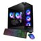iBUYPOWER - Element Gaming Desktop PC - Intel Core i9 14900F, NVIDIA GeForce RTX 5070 12GB, 32GB DDR5 RGB RAM,1TB NVMe SSD_EBI9N5703 - Black-Front_Standard