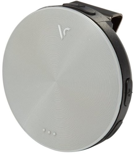 Voice Caddie - VC4 Golf GPS Rangefinder | Voice Output of Distance, Auto-Slope, Front, Middle, Back Active Green Info - Silver/Black-Front_Standard 