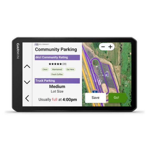 Garmin dezl OTR 725 7 Trucking GPS with Built-in Dash Cam - Black GLOBAL SHIPPING