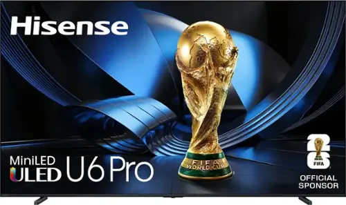 Hisense MiniLED ULED U6 Pro  
FIFA WORLD CUP  
2022 OFFICIAL SPONSOR