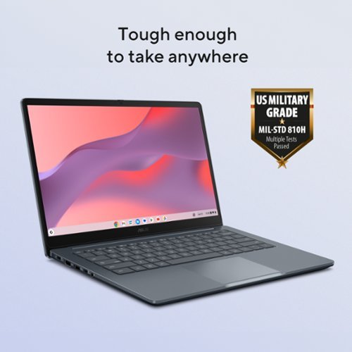 ASUS CX14 14 FHD Chromebook Laptop - Intel Celeron N50 (2023) - 4GB Memory - 64GB Storage - Dusk Gray WHERE TO BUY