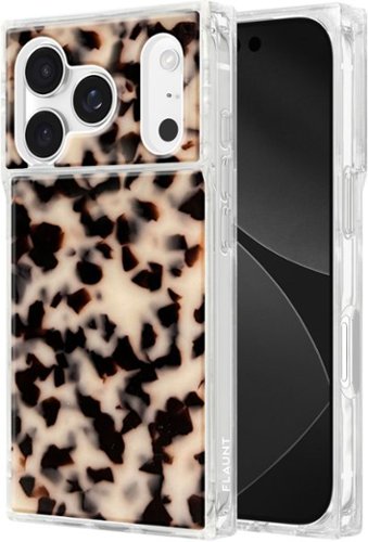 FLAUNT Square Case with MagSafe for Apple iPhone 17 Pro - Blonde Tortoise Shell SHOP ONLINE
