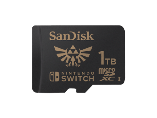SanDisk 1TB microSDXC UHS I for Nintendo Switch, Speed Up to 100MB