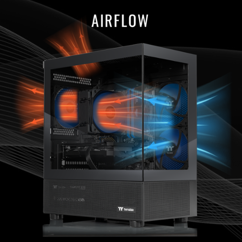 Thermaltake LCGS View 7696X 170 Gaming Desktop AMD Ryzen 5 7600X