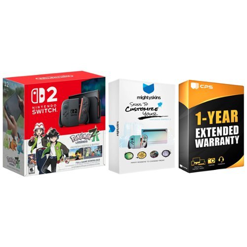 Switch 2 Pokémon Legends: Z A Bundle with MightySkins