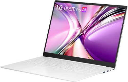 LG gram Pro 16 144Hz 2.5K Laptop AMD Ryzen AI 7 Processor 450 with 32GB RAM - 2TB SSD - Copilot + PC - Aerominum White SHOP ONLINE