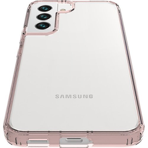 SaharaCase Hybrid-Flex Hard Shell Case for Samsung Galaxy S22 - Clear/Rose Gold GLOBAL SHIPPING