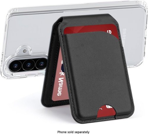 SaharaCase Venture Series Wallet Case for Samsung Galaxy A56 5G - Clear/Scorpion Black GLOBAL SHIPPING