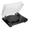 Audio-Technica - AT-LP8X Semi-Automatic Direct-Drive Turntable - Black-Front_Standard