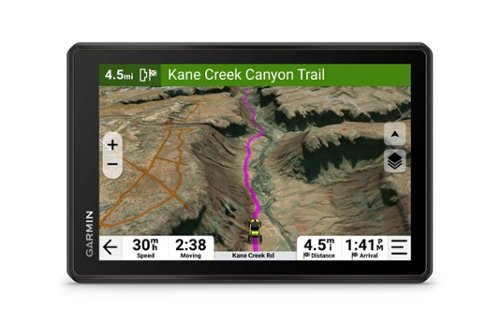 Garmin - Tread 2 - SxS Edition Powersport Navigator 8" GPS with Built-In Bluetooth - Black