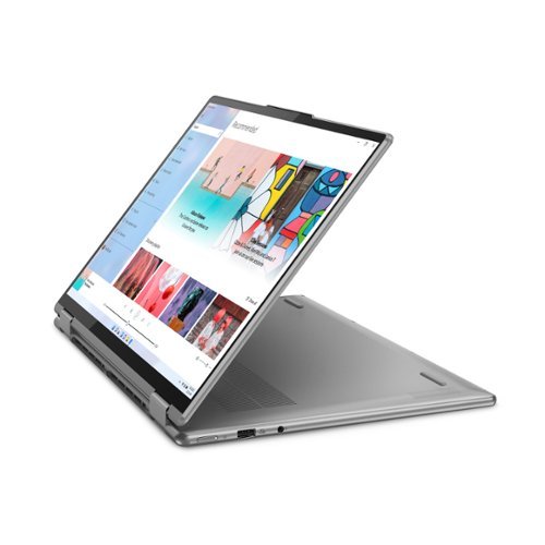 Lenovo Yoga 7i 16 2.5K Touch 2-in-1 Laptop - Intel Evo Platform - Core i7-1260P - 16GB Memory - 512GB SSD - Arctic Grey BUY IN UAE