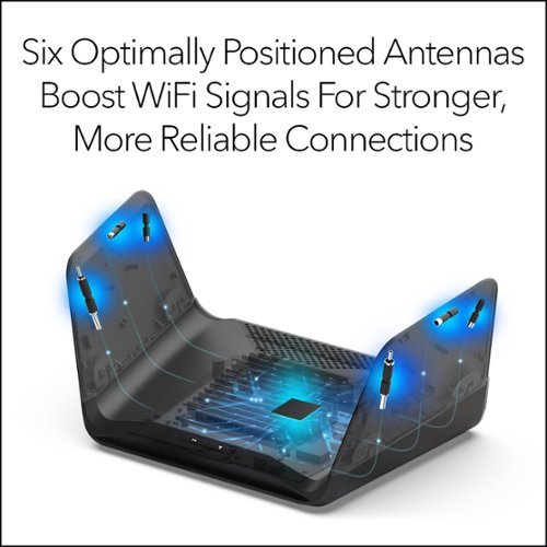 NETGEAR Nighthawk AXE7800 Tri-Band Wi-Fi Router - Black WHERE TO BUY