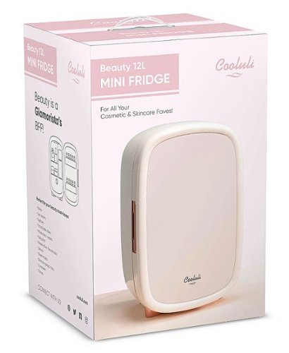 Cooluli Beauty 12-liter Skincare Fridge - Pearl White WHERE TO BUY