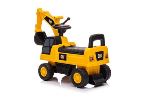 Best Rideon Cars CAT Excavator Foot to Floor - Yellow WORLDWIDE DELIVERY