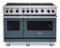 Viking - VGR Freestanding 7 Series Gas 48" Range - Squall-Front_Standard