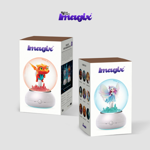 Imagix Interactive Crystal Ball Voice Activated Holographic Elctronic Learning Toy for Kids Ages 6 and Up
