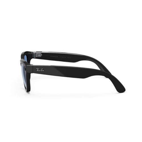 Ray-Ban Meta Skyler glasses with Meta AI, Audio, Photo, Video Compatibility - Transitions Blue Lenses - Shiny Black BUY IN AUSTRALIA