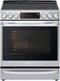 LG - 6.3 Cu. Ft. Smart Slide-In True Convection Range with EasyClean and Air Sous Vide - Stainless Steel-Front_Standard