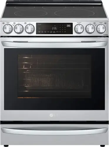 The text on the image reads: "ThinQ 1 2 3 4 5 6 7 8 9 0 Cams Cook Lock Saum Too I Soup Lamp SAE dcs LG ProDlake LG."