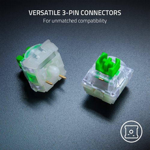 Razer Mechanical Keyboard Switches (36x) - Clicky - Green SHOP ONLINE