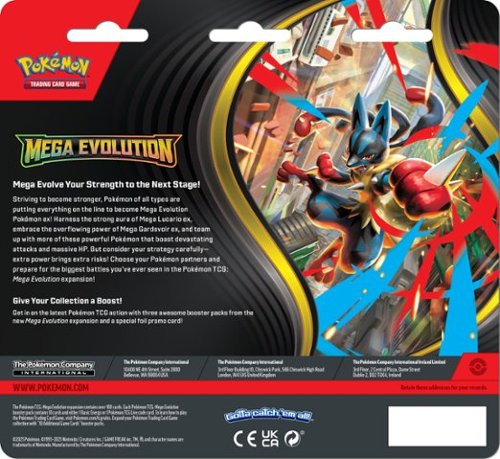 Pokémon Trading Card Game: Mega Evolution 3Pk Booster Bundle