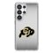 Keyscaper - NCAA - Colorado Buffaloes Linen Logo Galaxy Clear Case - S24 - Multicolor-Front_Standard