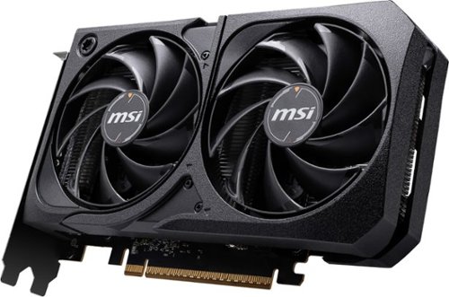 MSI NVIDIA GeForce RTX 5060 8G SHADOW 2X OC 8GB GDDR6 PCI Express Gen 5 Graphics Card - Black WORLDWIDE DELIVERY