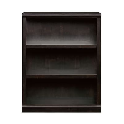 Sauder - Select 44"H 3-Shelf Bookcase, Estate (420175) - Black