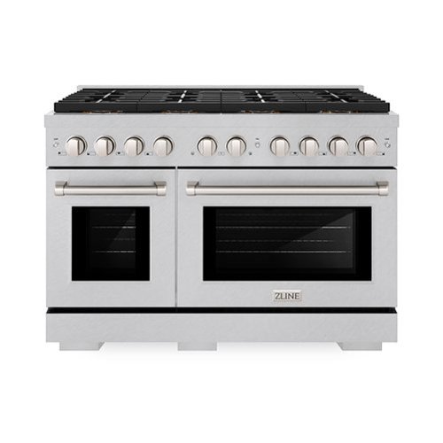 ZLINE - 48 in. 6.7 cu. ft. Freestanding Paramount Dual Fuel Range with DuoPro Cooktop and Dual Ovens - Stainless Steel