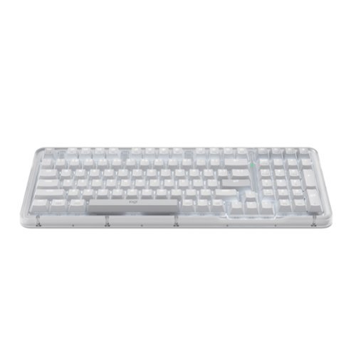 Logitech - Alto Keys K98M Full-size Wireless Mechanical keyboard with Backlit keys for PC, Mac, Laptops - Off-white-Front_Standard 