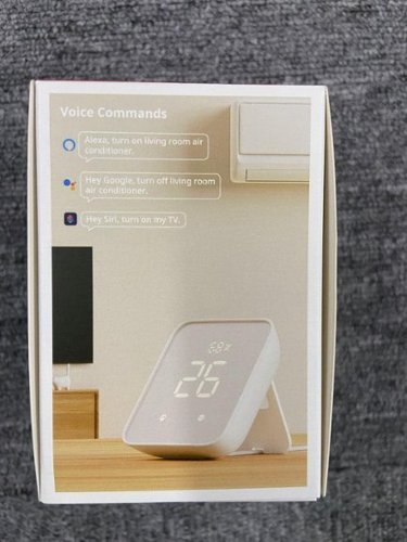 SwitchBot Hub 2 (2nd Gen) – Wi-Fi Thermometer Hygrometer, IR Remote, Light Sensor, Works with Alexa & Google Assistant - White BUY IN EUROPE