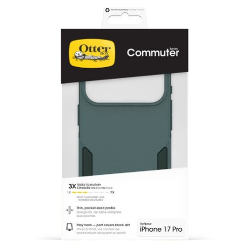 OtterBox Commuter Series Hard Shell for Apple iPhone 17 Pro - Green WORLDWIDE DELIVERY