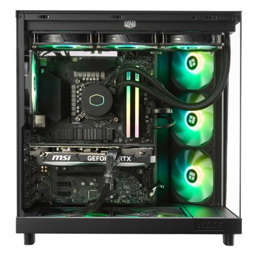 TECHWHIZ - Edge Gaming PC - AMD Ryzen 9 9950X3D – NVIDIA GeForce RTX 5090 – 96 GB DDR5 – 4 TB NVMe SSD – Windows 11 Pro – AI Ready-Front_Standard 