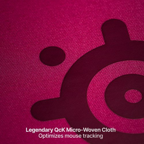 SteelSeries QcK Heavy Gaming Mouse Pad Large - Magenta GLOBAL SHIPPING