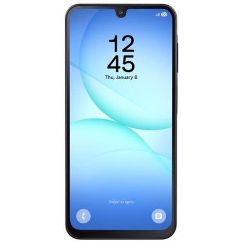 Verizon Prepaid - Verizon Samsung Galaxy A17 128GB Prepaid - Black-Front_Standard 