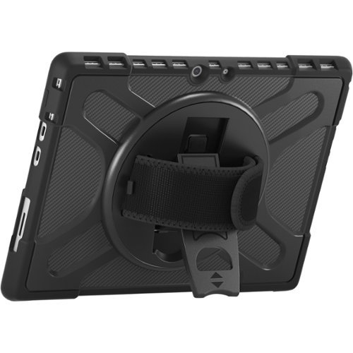 SaharaCase Raider Series Hand Strap Case for Microsoft Surface Pro 9, Pro 10, and Pro 11th Edition - Black WORLDWIDE DELIVERY