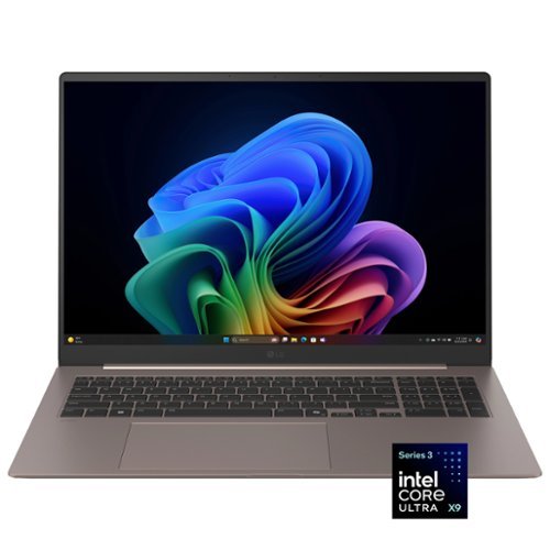 LG - gram Max 17" Touch-Screen Laptop WQXGA Intel Core Ultra X9 Processor 388H with 32GB RAM - 1TB SSD - Matte Bronze-Front_Standard 