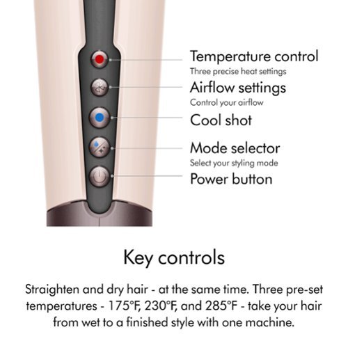 Dyson Airstrait Straightener - Jasper Plum SHOP ONLINE