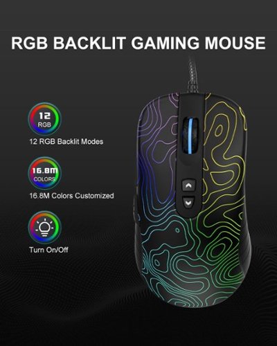 Womier G706 USB Wired Gaming Mouse for PC Computer Windows Mac