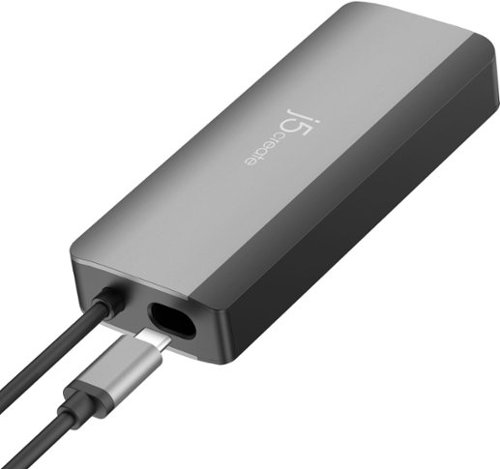 j5create USB-C 4K60 USB-C/A Hub - Space Grey WORLDWIDE DELIVERY