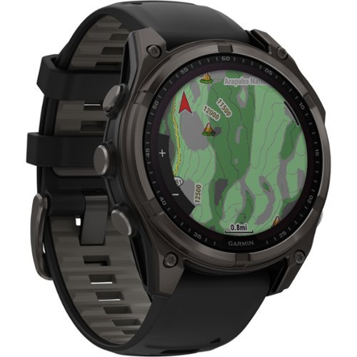 Garmin fēnix 8 Solar Sapphire GPS Smartwatch 47mm Fiber-reinforced polymer - Carbon Gray DLC Titanium WHERE TO BUY
