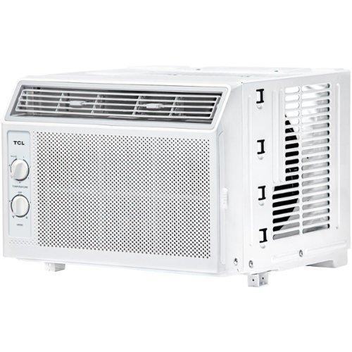 TCL - 150 Sq. Ft. 5,000 BTU Window Air Conditioner with Mechanical Controls - White