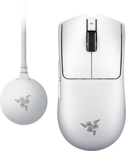 Razer Viper V4 Pro Ultra Lightweight Optical Gaming Mouse with 180 Hour Battery Life - 8k Polling Rate - Wireless - White BUY IN EUROPE
