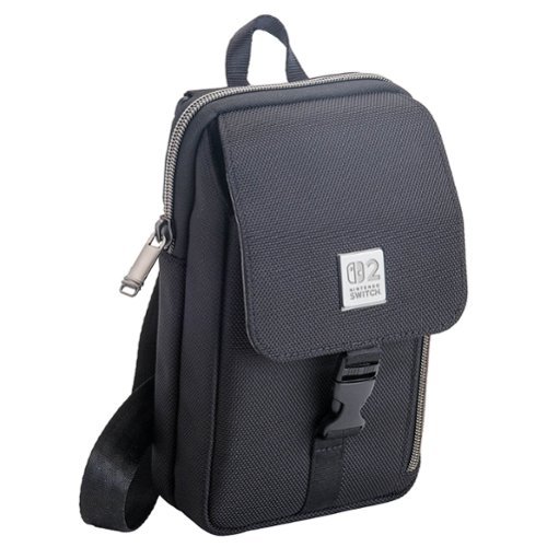 RDS Industries Nintendo Licensed Game Traveler Deluxe Crossbody Bag Case for Nintendo Switch 2 - Black WORLDWIDE DELIVERY