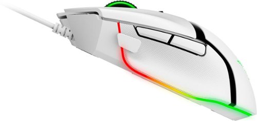 Razer Basilisk V3 Optical Gaming Mouse with Chroma RBG Lighting - Wired - White BUY ONLINE
