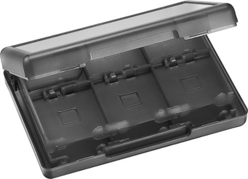  Insignia™ - Game Storage Case for Nintendo New 2DS XL, 3DS - Gray