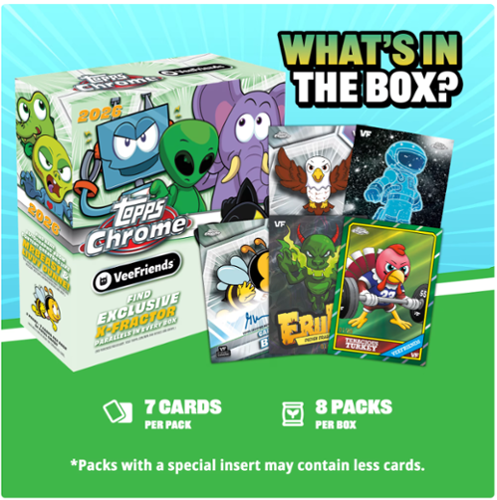 2026 Topps Chrome VeeFriends Mega Box - Best Buy