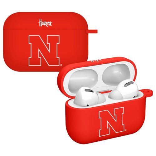 Affinity Bands - Nebraska Huskers AirPods Pro Silicone Case Cover - Red-Front_Standard 