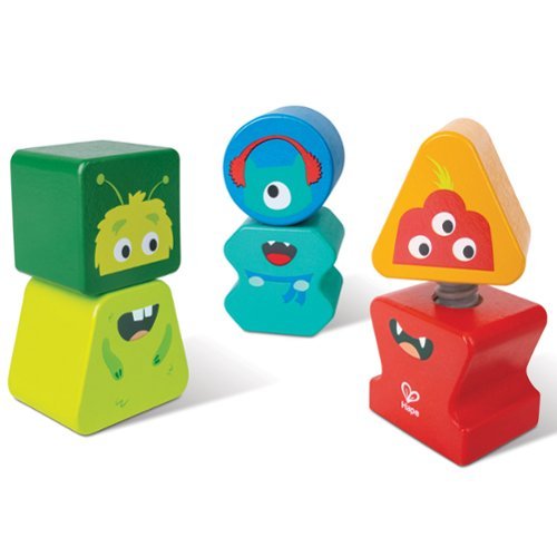 Hape - Play Essentials: Monster: Building Block - Buddies