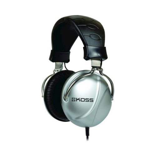  Koss - TD 85 Wired Over-the-Ear Headphones - Silver, Black